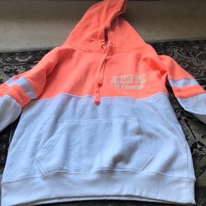 Neon Orange Jackson Hole Wyoming Sweatshirt